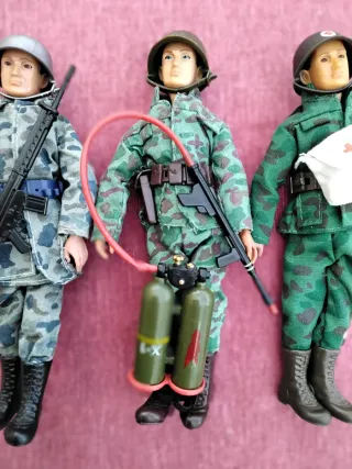 Madelman Militares con Accesorios