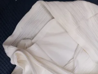 Mono corto Zara blanco