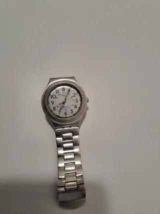 Reloj Swatch Irony Plata y Blanco (Negociable)