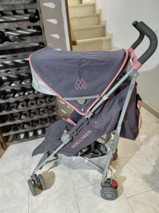 Silla de paseo Maclaren Quest Rosa