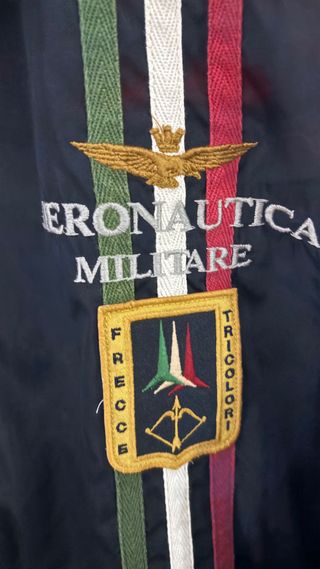 Cortavientos Aeronautica Militare Negro Multicolor