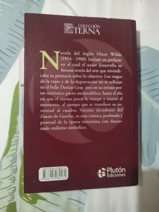 Libro El retrato de Dorian Gray, Oscar Wilde