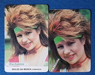 2 Calendários Bolso Pia Zadora