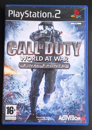 Juego PS2 Call of Duty World at War Final Fronts