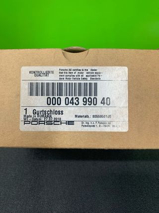 ENGANCHE CIERRE CINTURON SEGURIDAD PORSCHE CAYENNE