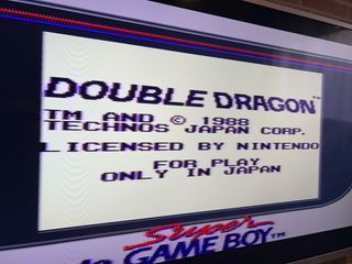 Double Dragon Game Boy Cartucho