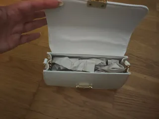 Bolso blanco Stradivarius