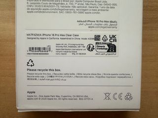 Apple iPhone 16 Pro Max Clear Case