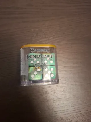 Dados Senhor dos Anéis Isengard e rohan