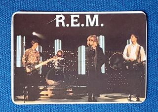 Calendário de bolso R.E.M. raro