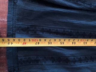 Vestido largo Indi & Cold bordado verde T.S