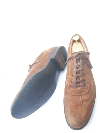 Scarpe Derby camoscio Doriano Marcucci