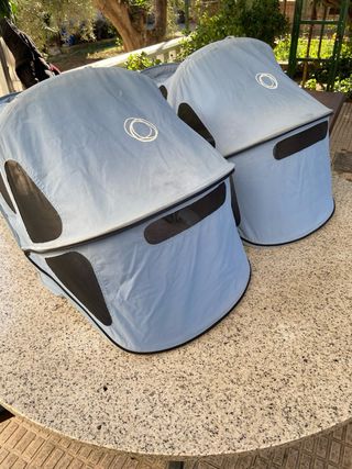 Bugaboo Donkey 2 Silla Gemelar Gris