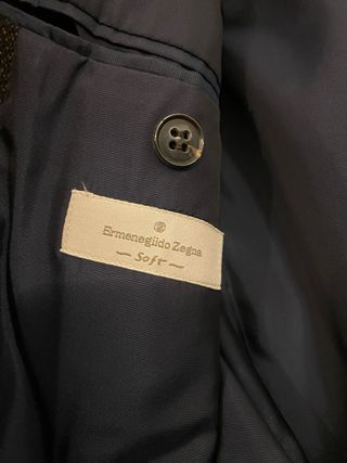 Americana Ermenegildo Zegna Talla 52 Marrón
