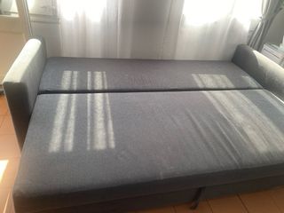 Divano Letto 3 Posti Grigio Ikea Da Ritirare a Barcellona