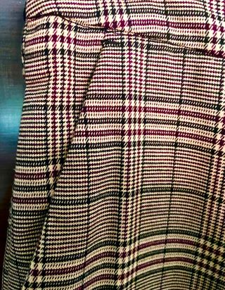 Pantalones de cuadros mujer