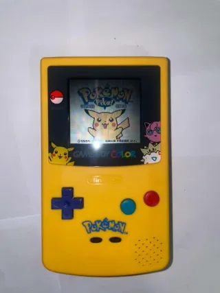 Game Boy Color GBC Giallo Pokémon Custom