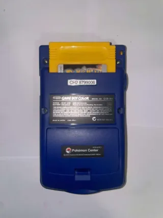 Game Boy Color GBC Giallo Pokémon Custom