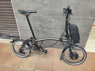 Bicicleta Plegable Brompton Eléctrica