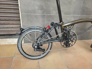 Bicicleta Plegable Brompton Eléctrica