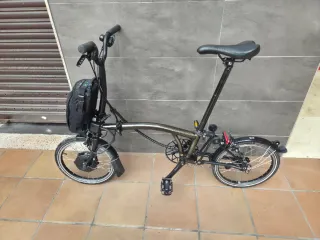 Bicicleta Plegable Brompton Eléctrica
