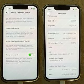 iPhone 13 Mini Blu 256GB - Originale e Batteria 100%