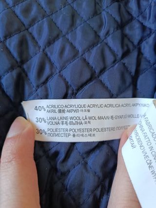 Chaqueta con estampado de Zara
