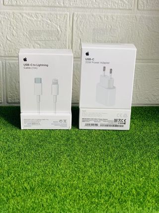 Cargador iPhone Adaptador 20w + Cable C/ Lightning