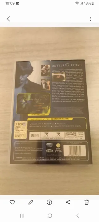 DVD The Butterfly Effect - Ashton Kutcher