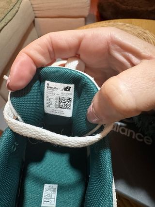 Zapatillas New Balance 550 Blancas y Verdes