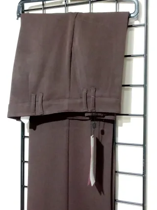 Pantalón vestir mujer talla 46 marrón
