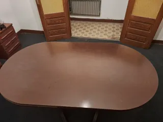 Mobile vetrina in legno per soggiorno