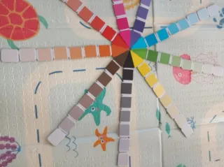 Juego Montessori Los Colores