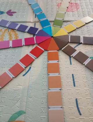 Juego Montessori Los Colores