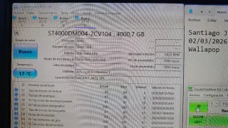 4TB Disco Duro Seagate Barracuda