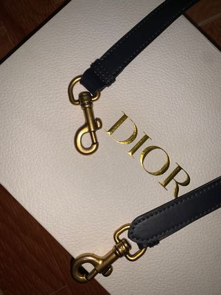 Bolso Dior Saddle Beige/Azul