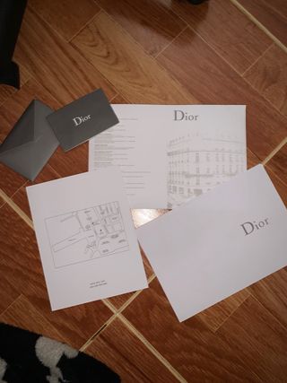 Bolso Dior Saddle Beige/Azul