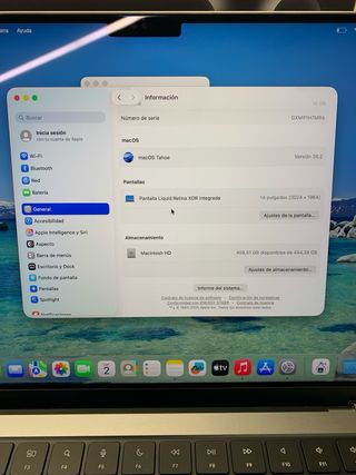 MacBook Pro 14 M1 16GB RAM.Financiamos su compra