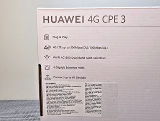 Router Huawei B535 4G+ Livre SIM 300mbps + Antenas