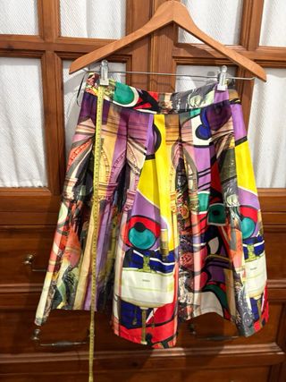 Conjunto falda y top estampado