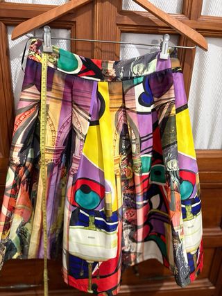 Conjunto falda y top estampado