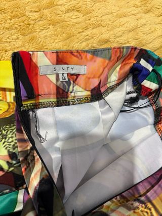 Conjunto falda y top estampado