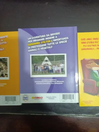 Libri Geronimo Stilton diverse storie