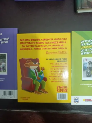 Libri Geronimo Stilton diverse storie