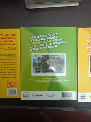 Libri Geronimo Stilton diverse storie