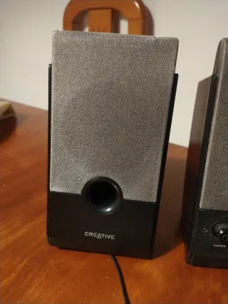 Altavoces Creative Negro/Gris