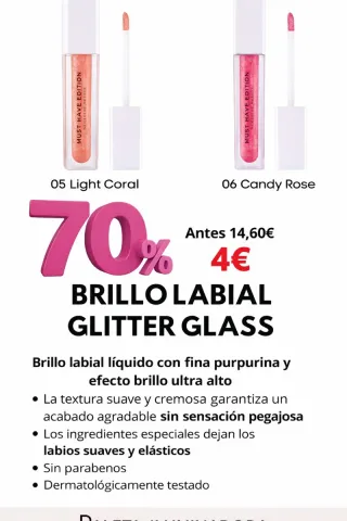Se venden brillos labiales