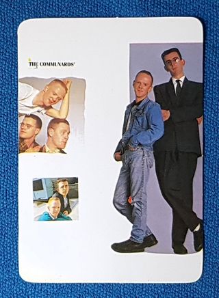 Calendário de bolso The Communards