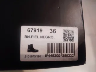 Botas negras