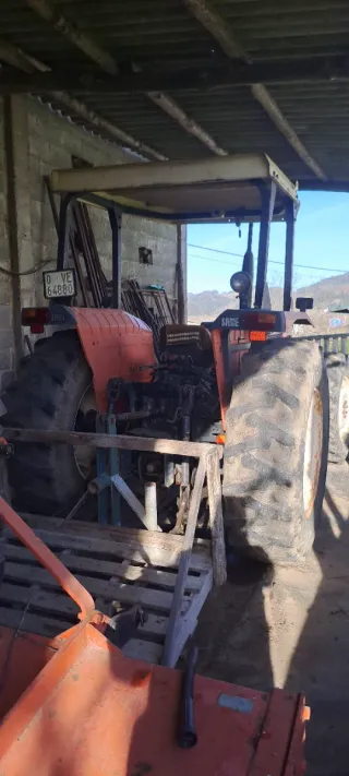 Tractor Same Explorer 70 + Rotobator + Astilladora